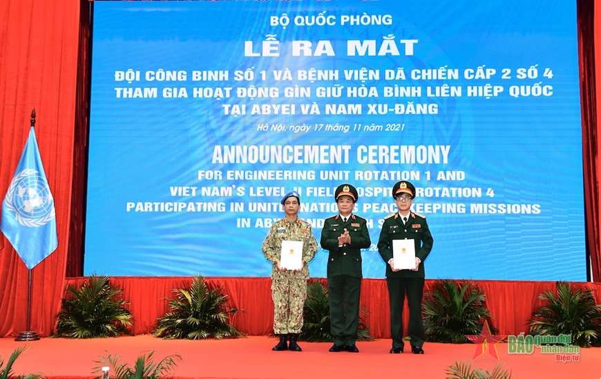 Vietnam sends first engineering team on UN peacekeeping missions